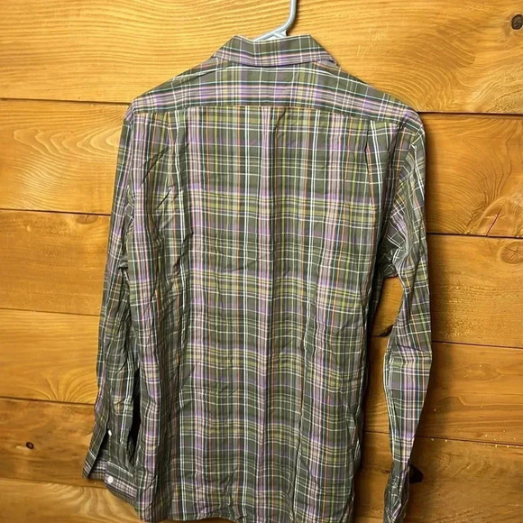 Paulo Ralph Lauren mens button up dress shirt slim fit neck 15 1/2 wedding event - Picture 6 of 8